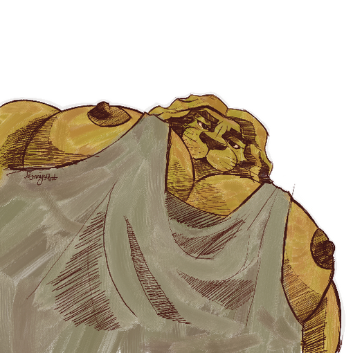 Headshot- Coloured Sketch